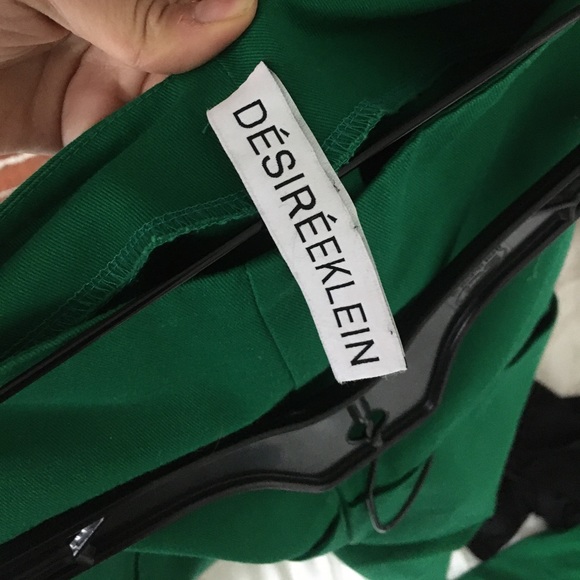 Desiree Klein Slim Elevado Pant in Clover - Picture 5 of 6